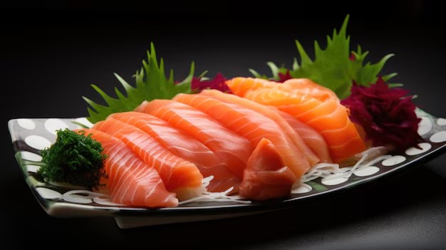 SASHIMI CÁ HỒI (Phần)